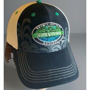 CBS Survivor Outwit, Outplay, Outlast Baseball Cap - Official Hat of Jeff Probst